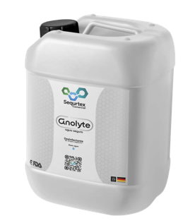 Envase de Anolyte Agua Segura